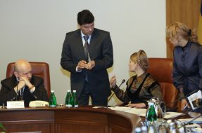 Yuliya Timoshenko and Aleksandr Turchinov