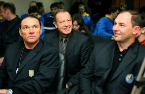 Aleksandr Seukand, Anatoly Bogdanov and Dmitry Khristich