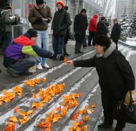 Активист общественной инициативы ”Люди за права животных”