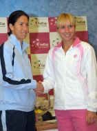 Alyona Bondarenko and Tsipora Obziler