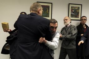 Guard service employee