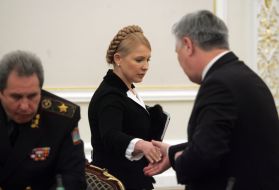 Yuliya Timoshenko and Yury Ekhanurov