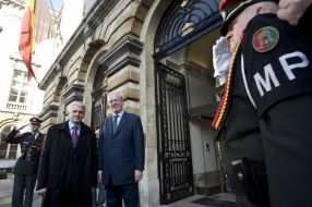 Арман де Деккер та Володимир Литвин