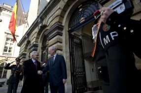 Арман де Деккер та Володимир Литвин