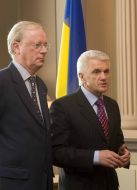 Арман де Деккер та Володимир Литвин