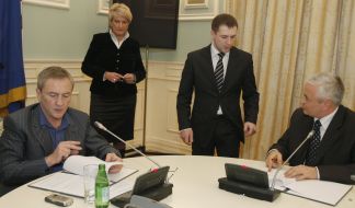 Леонид Черновецкий и Владимир Грицишин