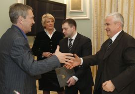 Леонид Черновецкий и Владимир Грицишин