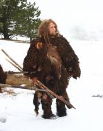 Съемки фильма ”Последний неандерталец Ао”