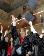 Graduating students of Institute of international relations
