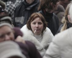 Protest action participant