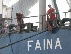 Silors moor ”Faina” crew