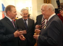 Леонид Кучма и Виктор Черномырдин