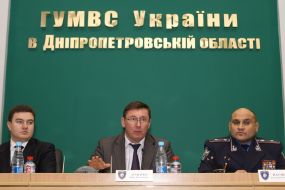 Viktor Bondar, Yury Lutsenko and Anatoly Naumenko
