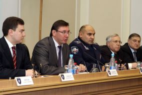 Viktor Bondar, Yury Lutsenko and Anatoly Naumenko