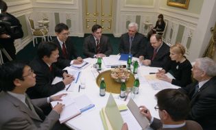 Юлія Тимошенко під час зустрічі з японськими інвесторами