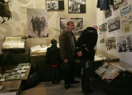 Visitors of antiquitiesed exposition ”Tragedy and valour of Afghanistan”