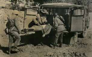 Photo from antiquitiesed exposition ”Tragedy and valour of Afghanistan”