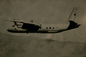 Aeroplane ”Black tulip” (An-12)