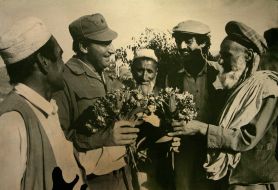 Photo from antiquitiesed exposition ”Tragedy and valour of Afghanistan”