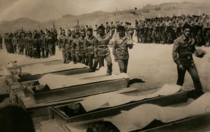 Photo from antiquitiesed exposition ”Tragedy and valour of Afghanistan”