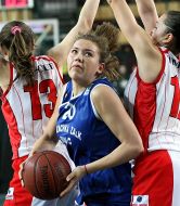 Olga Krasnikova, Ekaterina Rimarenko and Ekaterina Dorogobuzova