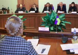 Yuliya Timoshenko and Gunther Verheugen