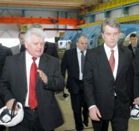 Viktor Yushchenko and Nikolay Panashchenko