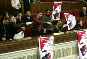Communist party of Ukraine deputies’ helpers