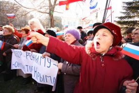 Mass meeting participants