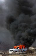 Палаючий автомобіль