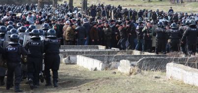 Навчання підрозділів внутрішніх військ МВС і МНС України