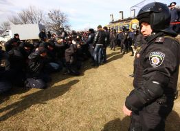 Навчання підрозділів внутрішніх військ МВС і МНС України