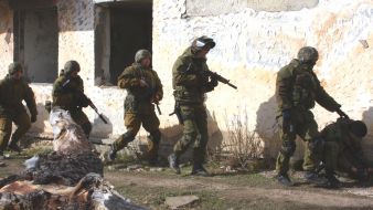 Навчання підрозділів внутрішніх військ МВС і МНС України