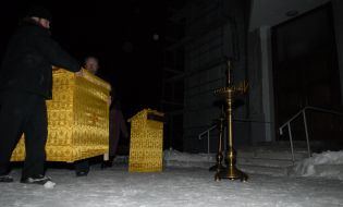 Capture of temple of St. Nicolas the Miracle-Worker