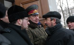 Capture of temple of St. Nicolas the Miracle-Worker