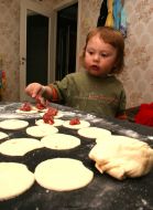 Cooking of meat dumplings