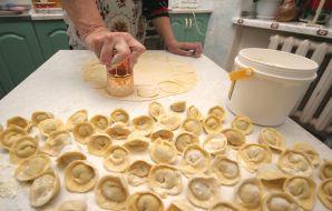 Cooking of meat dumplings