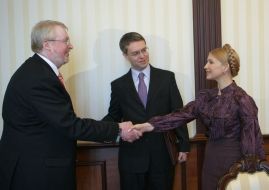 Йорген Андерссон, Стефан Гуллгрен та Юлія Тимошенко
