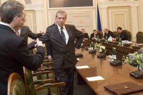 Meeting of Vladimir Litvin with delegation of the company «Biogasindustry»