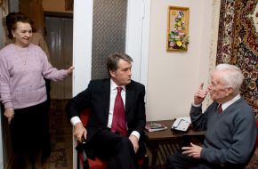 Viktor Yushchenko and Yevgeniy Bereznyak