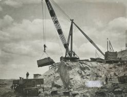 Dnepr hydroelectric power station building