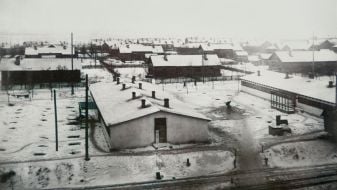 Dnepr hydroelectric power station building
