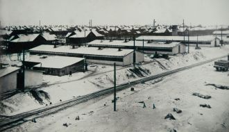 Dnepr hydroelectric power station building
