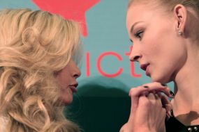 Svetlana Khodchenkova and Vera Brezhneva