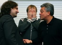 Eduard Klim, Vladimir Bebeshko and Igor Likhuta