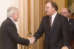 Vladimir Litvin and Grigol Vashadze