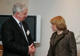 Vladimir Kozyavkin and Ekaterina Yushchenko