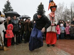 Празднование Масленицы