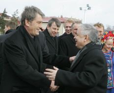Встреча Виктора Ющенко и Леха Качиньского