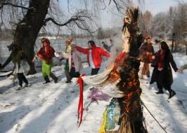 Празднование Масленицы